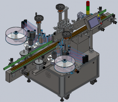 JTB928 Diagonal sealing and labeling machine